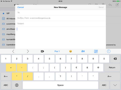 Rudy - Keyboard-Extension for iPad screenshot 2