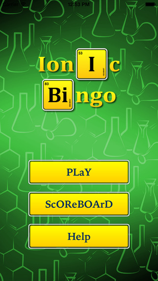 Ionic Bingo