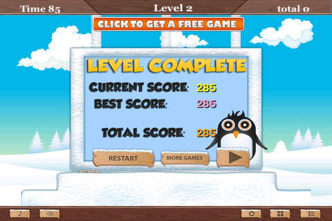 Airborne Penguins Flying Puzzling Crazy Catapult - Air Surfers Racing Game Pro screenshot 4