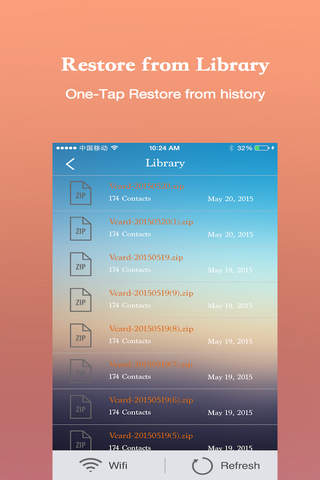 Contacts Sync,Backup,Merge ,Cleanup and Transfer Tools Pro screenshot 4