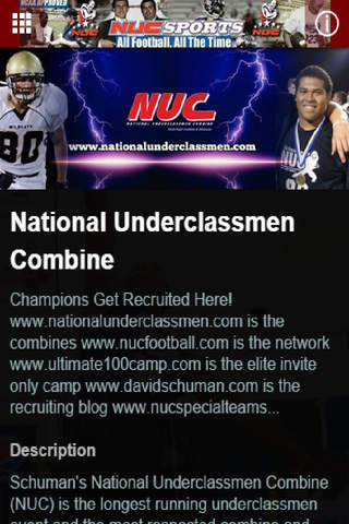 NUC Sports screenshot 2