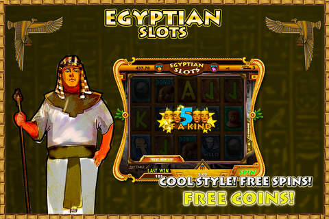 Egyptian Slots Red Pharaohs Age Revolution - Spin The Lucky 777 Wheel screenshot 4