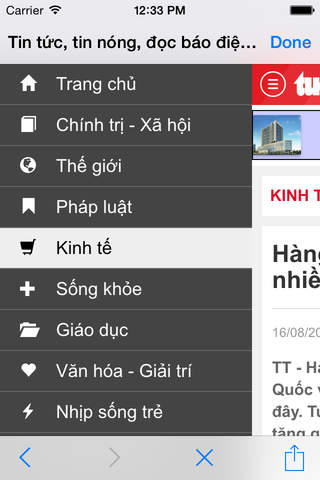 Tin Tức Việt-Anh screenshot 2