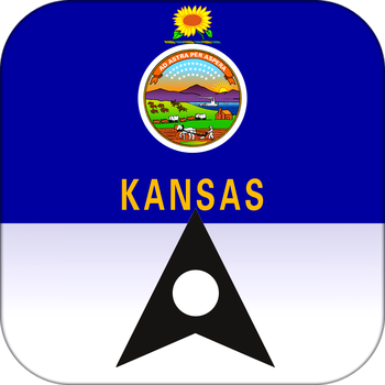 Kansas Offline Maps & Offline Navigation 交通運輸 App LOGO-APP開箱王