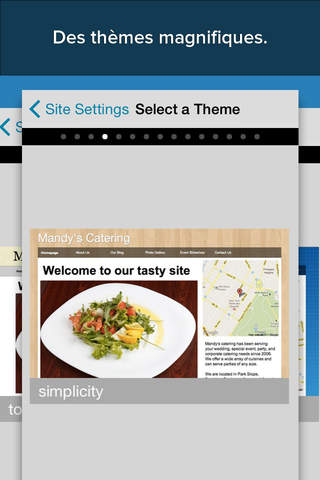 Web Site Builder for iOS - HTML webpage designer screenshot 4