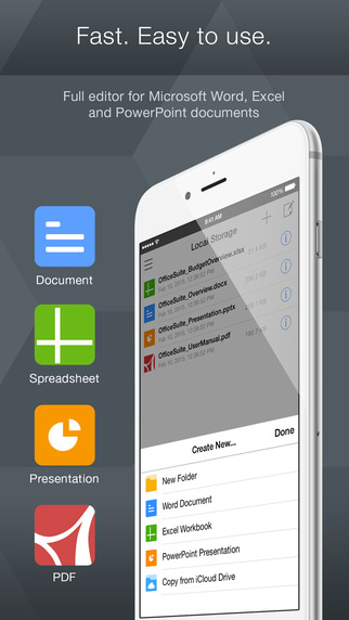 【免費商業App】OfficeSuite Free - for Microsoft Office Word, Excel, PowerPoint & PDF documents editing-APP點子