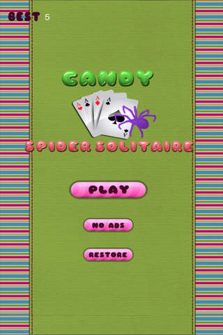 Candy Spider Solitaire screenshot 3