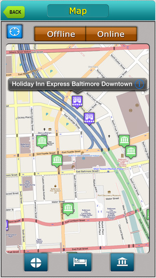 【免費旅遊App】Baltimore Offline Map City Guide-APP點子