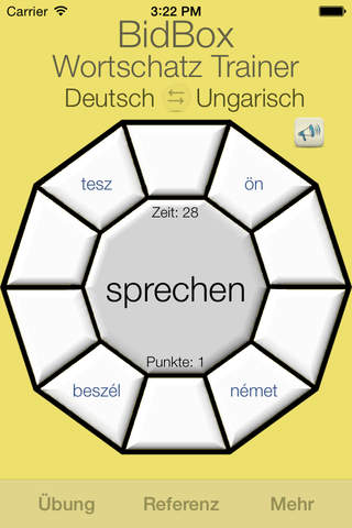 Vocabulary Trainer: German - Hungarian screenshot 3