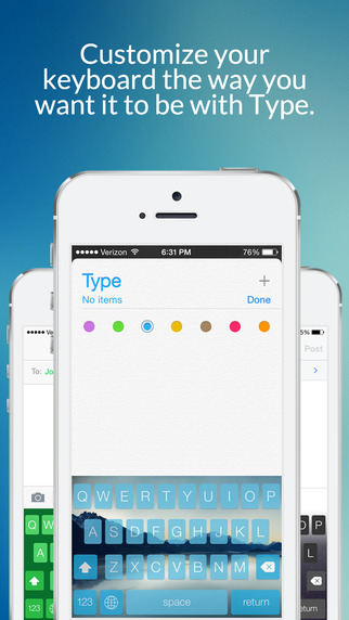 【免費工具App】Type: Custom Keyboard Creator + Color Keyboards for iOS 8 with Themes-APP點子