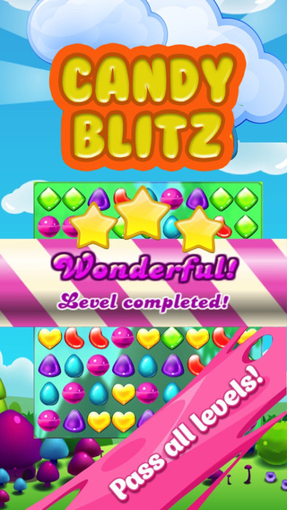 【免費遊戲App】Candy Blitz - Sweet fun-APP點子