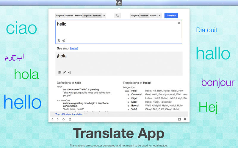 Translate App - 翻译软件[OS X]丨反斗限免