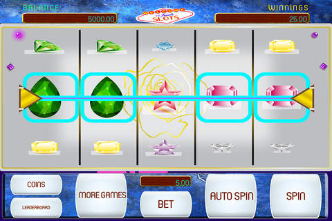 Jewel Slots Caesars & Diamonds Casino Jackpot Party in Vegas Style screenshot 3