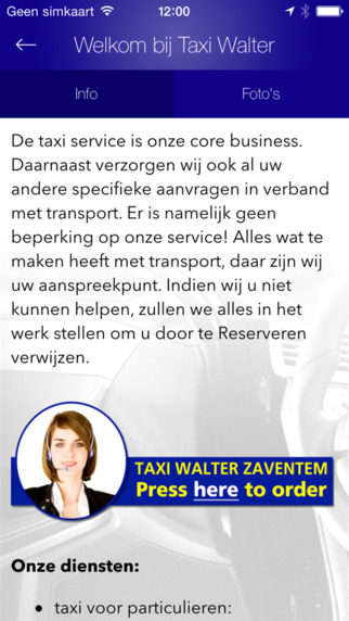 免費下載旅遊APP|Taxi Walter Zaventem app開箱文|APP開箱王