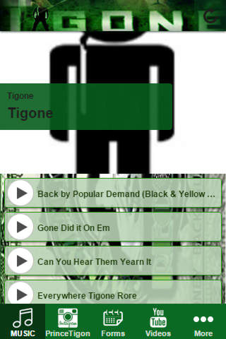 Tigone screenshot 2