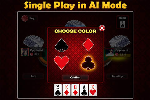 Seven Hands Rung - Cards Game screenshot 4