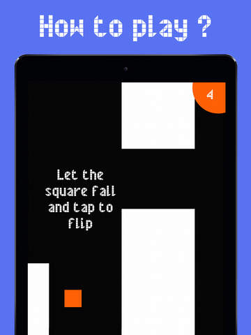 【免費遊戲App】Flip The Square-APP點子