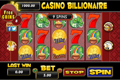 A Aaba Casino Billionaire Slots - Roulette - Blackjack 21 screenshot 2