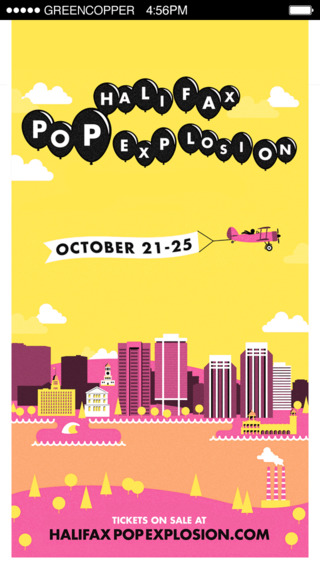 【免費音樂App】Halifax Pop Explosion 2014-APP點子