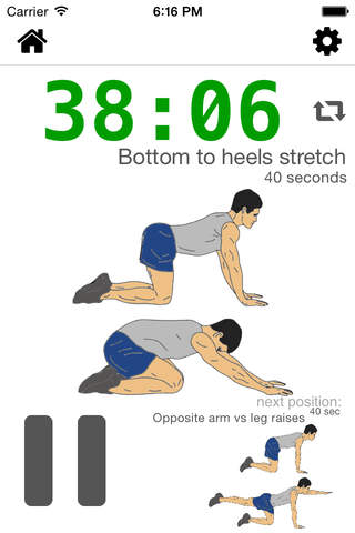 5 Min Lower Back Workout - PRO version - Your Personal Fitness Trainer for Calisthenics exercises - Work from home, Lose weight, Stay fit! screenshot 2