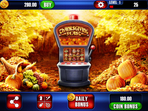 【免費遊戲App】Thanksgiving Slots-APP點子