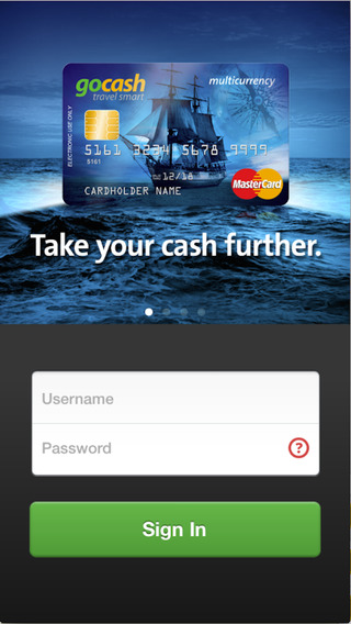 UAE Exchange Gocash Travel Smart Prepaid Card