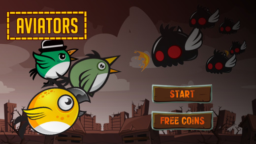 【免費遊戲App】Aviators - Birds Flying Through the Land of Monsters-APP點子