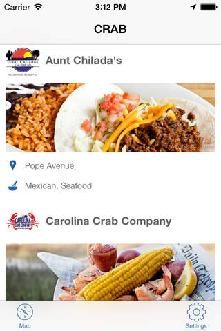 CRAB Coastal Restaurants and Bars screenshot 2