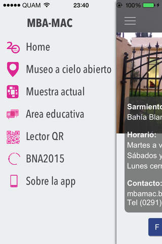 Museos de Arte MBA-MAC screenshot 2
