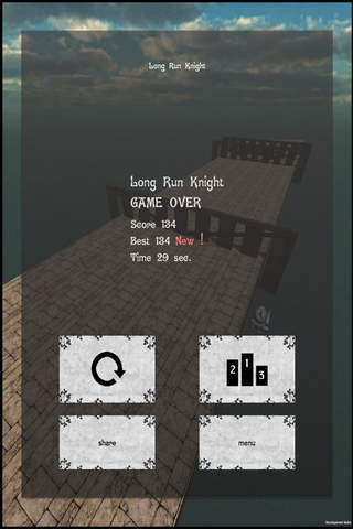 ロングランナイト走って逃げて Long Run Knight 3D screenshot 3