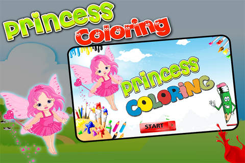 Princess Coloring Pages Free screenshot 2