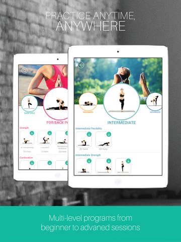 【免費健康App】Yoga Academy – Personal Instructor for Warm-ups, Stress Relief, Core Power and Fat Burning-APP點子