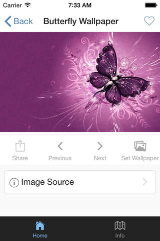 Butterfly Wallpaper HD screenshot 2