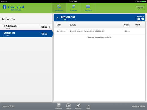 免費下載財經APP|Simsbury Bank Mobile for iPad app開箱文|APP開箱王
