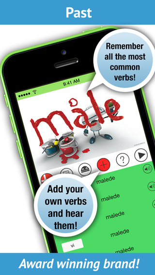 【免費教育App】Learn Danish Verbs - Pronunciation by a Native Speaker!-APP點子