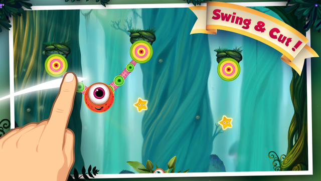 Swing Tail - A cute puzzle-adventure-platformer involving eyeballs and tentacles (via @macnn)