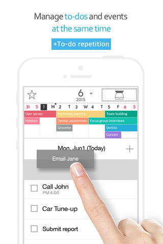 JUNE - Mobile Planner Pro.(Calendar/Todo/Note) screenshot 3