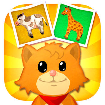 My Search The Pairs Memo Pocket Friend - Competitive Virtual Animal Learning Game For Kids And Toddlers age 2 to 9 遊戲 App LOGO-APP開箱王