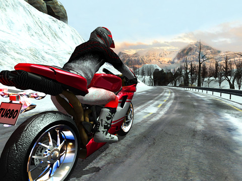 【免費遊戲App】Bike Rider - Frozen Highway Rally Race Free-APP點子