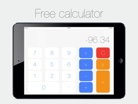 Free Calculator without ad
