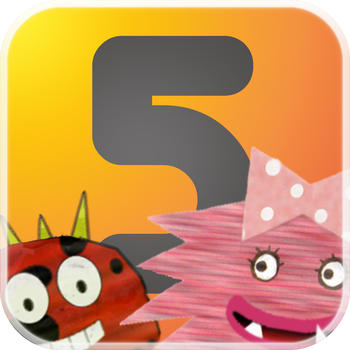 Monster Math, Age 4-7 LOGO-APP點子