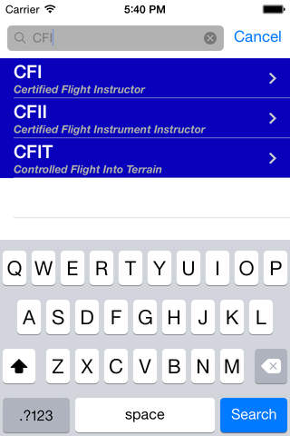 Aviation Acronyms screenshot 2