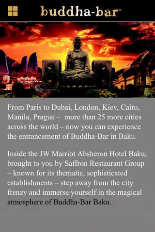Buddha Bar Baku screenshot 4
