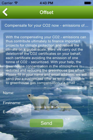 Mein CO2 – Fußabdruck screenshot 4