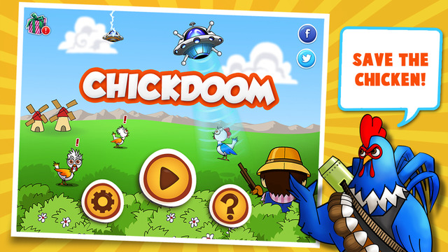免費下載遊戲APP|Chickdoom - Chickens vs Aliens app開箱文|APP開箱王
