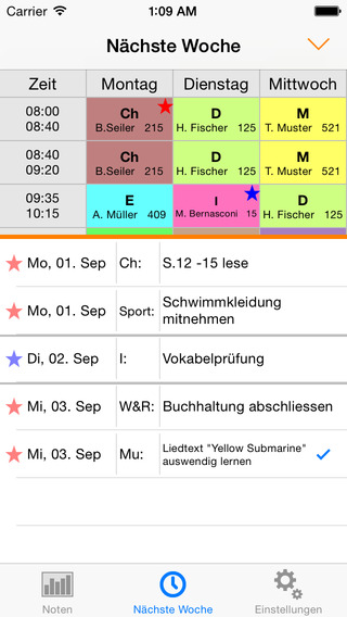 【免費教育App】Notenverwaltung für Schüler-APP點子