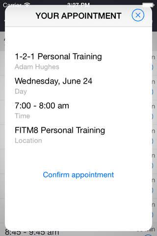 APPM8 FITM8 Personal Training screenshot 3