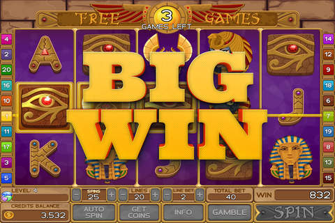 Egyptian Treasures - Free Casino Slots screenshot 3