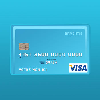 Anytime Visa LOGO-APP點子