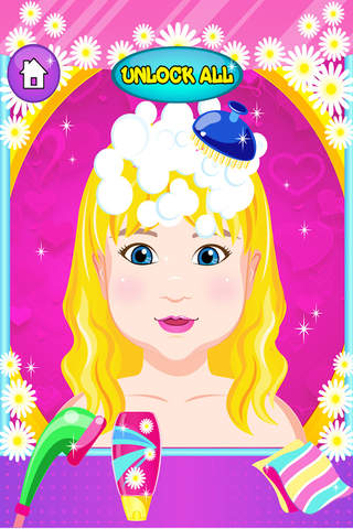 Princess Hair Spa Salon Free - Mega Fun Makeover Games For Girls screenshot 4